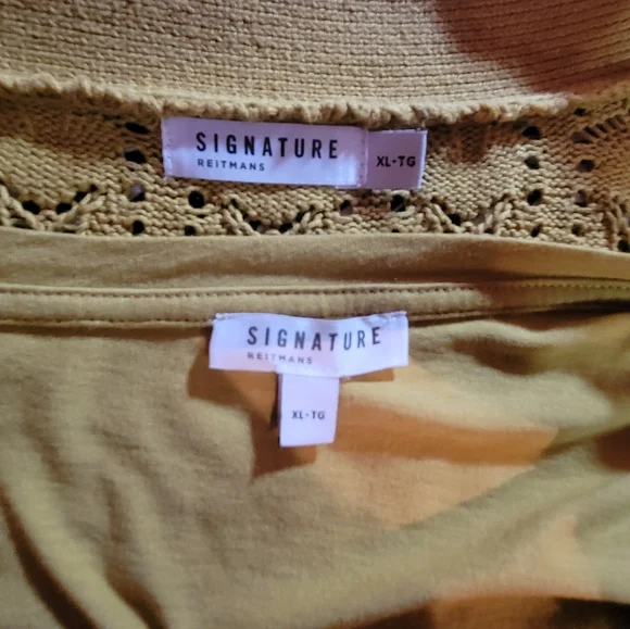 Chartreuse Cardigan Set - Picture 3 of 8